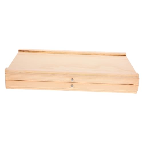 VILLFUL Holz Aufbewahrungsbox für Schreibutensilien Mehrlagiger Stiftehalter für Künstler Schüler und Lehrer Praktische und Langlebige Lösung für Ihren Schreibtisch VILLFUL Holz Aufbewahrungsbox für Schreibutensilien Mehrlagiger Stiftehalter für Künstler Schüler und Lehrer Praktische und Langlebige Lösung für Ihren Schreibtisch von VILLFUL