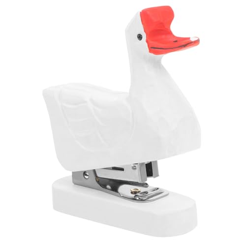 VILLFUL Holz Hefter Tiermotiv Hefter für Kreatives Büro Zubehör Handgefertigte Tierstatue Niedliches Design für Schule und Zuhause von VILLFUL