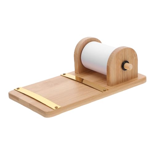 VILLFUL Holz Notizpapierhalter mit Drehachse Kompakter Memo Rollenspender Multifunktionaler Schreibtisch Organizer für Büro und Zuhause Selbstklebender Notizzettelhalter Langlebig und VILLFUL Holz Notizpapierhalter mit Drehachse Kompakter Memo Rollenspender Multifunktionaler Schreibtisch Organizer für Büro und Zuhause Selbstklebender Notizzettelhalter Langlebig und von VILLFUL