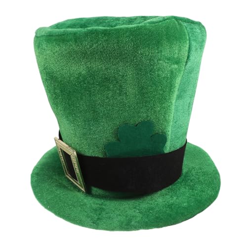 VILLFUL Einzigartig Patricks Day Partyhut Kleeblatt Zylinder Mit Grünem Irischen Hut Für Erwachsene Männer Frauen VILLFUL Einzigartig Patricks Day Partyhut Kleeblatt Zylinder Mit Grünem Irischen Hut Für Erwachsene Männer Frauen von VILLFUL