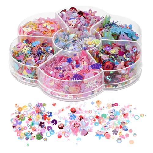 VILLFUL Irideszente Flachsteine für Bastelbedarf Bunte Dekorationen für Diy Schmuck Nagelkunst und Partys im Praktischen von VILLFUL