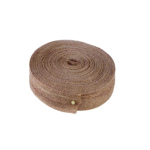 VILLFUL Jute Band Natürliche Langlebige Schnur für DIY Bastelprojekte Hochzeitsdekoration und Geschenkverpackungen Braun Vielseitig Einsetzbar für Dekoration und Handwerk von VILLFUL
