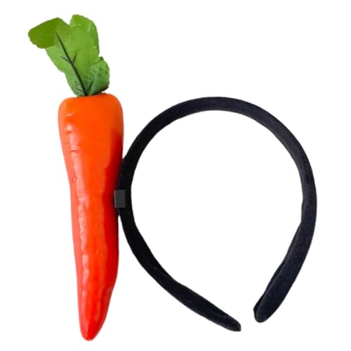 VILLFUL Karotte Stirnband Cosplay-stirnband Lustiges Stirnband Make-up-stirnband Gastgeschenke Zu Ostern-stirnband -haarreifen Ostern Kopfschmuck Haarklammer Zubehör Hase von VILLFUL