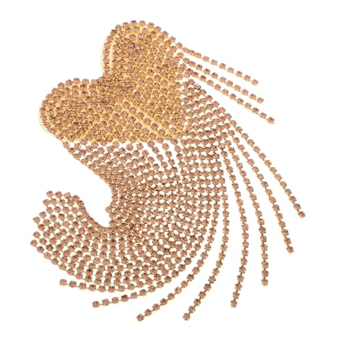 VILLFUL Kleidung Herzperlen Anwendung Schulterschmuckzubehör Stickstimulationspatch Herzperlen Applique Patches Herz -Pailletten -Applikationen -Patches Strasssteine Golden VILLFUL Kleidung Herzperlen Anwendung Schulterschmuckzubehör Stickstimulationspatch Herzperlen Applique Patches Herz -Pailletten -Applikationen -Patches Strasssteine Golden von VILLFUL