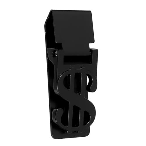 VILLFUL Kleine Geldklammer aus Rostfreiem Vielseitiger Bargeldhalter und Büroklammer und Robust für Geldscheine Visitenkarten und Dokumente Western Style Praktischer Alltagshelfer von VILLFUL