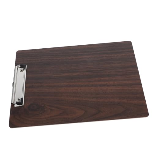 VILLFUL Klemmbrett Holz Tragbares Zeichenbrett mit Clip für Lehrer für Skizzen und Zeichnungen Robuste Walnuss Oberfläche Leicht für Schule und Büro VILLFUL Klemmbrett Holz Tragbares Zeichenbrett mit Clip für Lehrer für Skizzen und Zeichnungen Robuste Walnuss Oberfläche Leicht für Schule und Büro von VILLFUL