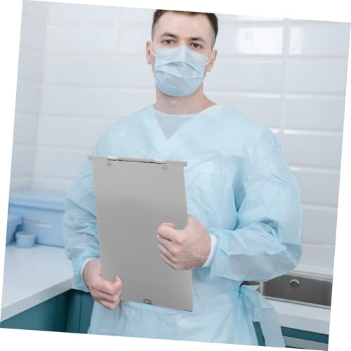 VILLFUL Klemmbrett Pflegeklemme Schreibunterlage aus Robustem Abs Stoßfestes Klemmbrett mit Glatter Oberfläche für Krankenschwestern Vielseitig Einsetzbar als Dokumentenhalter und VILLFUL Klemmbrett Pflegeklemme Schreibunterlage aus Robustem Abs Stoßfestes Klemmbrett mit Glatter Oberfläche für Krankenschwestern Vielseitig Einsetzbar als Dokumentenhalter und von VILLFUL