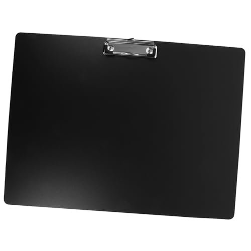 VILLFUL Klemmbrett Querformat Kunststoff Klemmbrett mit Metallclip Schreibbrett Zeichenblock für Büro Schule Zuhause Ergonomisch Schwarz VILLFUL Klemmbrett Querformat Kunststoff Klemmbrett mit Metallclip Schreibbrett Zeichenblock für Büro Schule Zuhause Ergonomisch Schwarz von VILLFUL