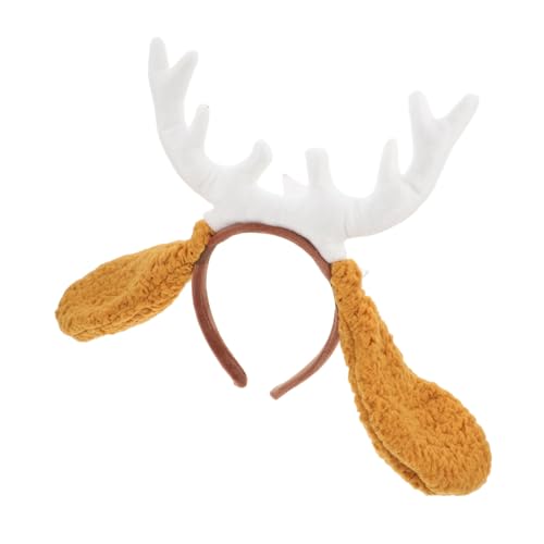 VILLFUL Kostüm Haarreif mit Rentiergeweih und Hundeohren Einzigartiges Accessoire für Karneval Halloween und Partys Bequem und Vielseitig für VILLFUL Kostüm Haarreif mit Rentiergeweih und Hundeohren Einzigartiges Accessoire für Karneval Halloween und Partys Bequem und Vielseitig für von VILLFUL