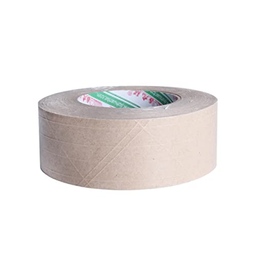 VILLFUL Kraft Klebeband Wasserfreies Reißfestes Verpackungsband mit Hoher Haftkraft für Fotorahmen und Verpackungen für Verschiedene Untergründe von VILLFUL