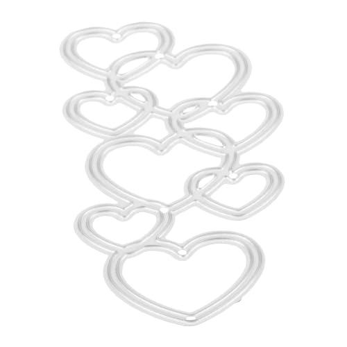 VILLFUL Herz Metallstanze Für Kartenherstellung Stanzform Aus Robustem Metall Für Bastelanleitungen Und Dekorationen VILLFUL Herz Metallstanze Für Kartenherstellung Stanzform Aus Robustem Metall Für Bastelanleitungen Und Dekorationen von VILLFUL