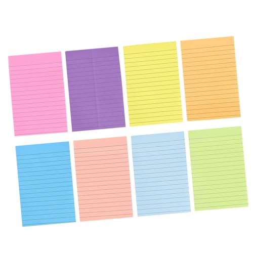 VILLFUL Linierte Haftnotizen mit Starker Klebkraft Praktische Memo Pads für Bürobedarf und Schule Selbstklebende Notizzettel zum Markieren Organisieren und Erinnern VILLFUL Linierte Haftnotizen mit Starker Klebkraft Praktische Memo Pads für Bürobedarf und Schule Selbstklebende Notizzettel zum Markieren Organisieren und Erinnern von VILLFUL