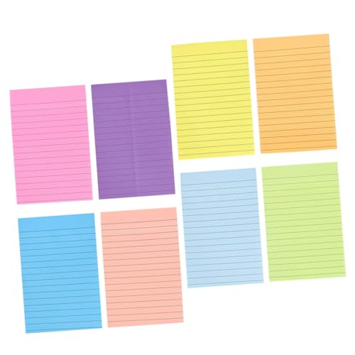 VILLFUL Liniertes Memo Sticker Notizzettel mit Starker Selbstklebung Praktische Haftnotizen für Büro Schule und Zuhause zum Schreiben von Plänen Terminen und Wichtigen Notizen VILLFUL Liniertes Memo Sticker Notizzettel mit Starker Selbstklebung Praktische Haftnotizen für Büro Schule und Zuhause zum Schreiben von Plänen Terminen und Wichtigen Notizen von VILLFUL