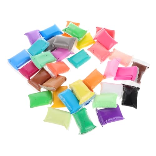 VILLFUL Lufttrocknendes Knetset für Farben Modelliermasse für Basteln Diy Knetspielzeug Fördert Motorik und Kreativität für Jungen und Mädchen von VILLFUL
