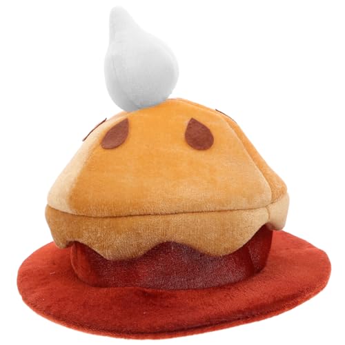 VILLFUL Lustiger Kürbiskuchen Kostümhut Rundes Plüsch Party Headgear Für Halloween Weihnachten Thanksgiving Leichtes Bequemes Halloween Weihnachts-kostümzubehör Für Jugendliche Und VILLFUL Lustiger Kürbiskuchen Kostümhut Rundes Plüsch Party Headgear Für Halloween Weihnachten Thanksgiving Leichtes Bequemes Halloween Weihnachts-kostümzubehör Für Jugendliche Und von VILLFUL