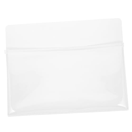 VILLFUL Magnetische Aufbewahrungstasche Transparent mit Starkem Magnet für Whiteboard und Kühlschrank Leichter Langlebiger Büro Organizer für Dokumente und Whiteboard Zubehör VILLFUL Magnetische Aufbewahrungstasche Transparent mit Starkem Magnet für Whiteboard und Kühlschrank Leichter Langlebiger Büro Organizer für Dokumente und Whiteboard Zubehör von VILLFUL