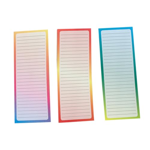 VILLFUL Magnetischer Notizblock für Kühlschrank pro Buch Abreißbare Einkaufslisten Farbverlaufener Magnetrückseite Vielseitig Verwendbar Stilvolles Design für Haushalt und Büro VILLFUL Magnetischer Notizblock für Kühlschrank pro Buch Abreißbare Einkaufslisten Farbverlaufener Magnetrückseite Vielseitig Verwendbar Stilvolles Design für Haushalt und Büro von VILLFUL