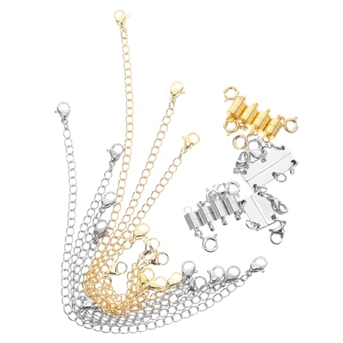 VILLFUL Magnetischer Schmuckverschluss Edelstahl Verschleißfest Korrosionsbeständig Schneller Verschluss Für Halsketten Armbänder Fußkettchen Verschiedene von VILLFUL