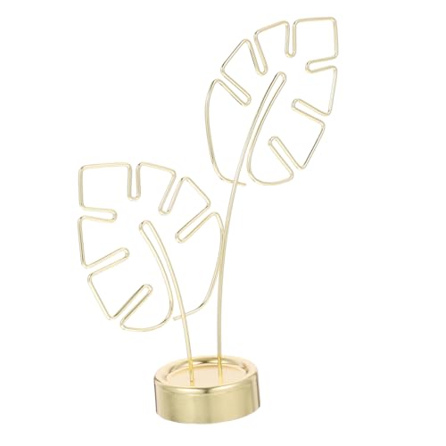 VILLFUL Metall Notizhalter Monstera Blattform Memo und Fotoclips Tischständer für Visitenkarten und Tischdekoration Vielseitig als Speisekarten und Namenskartenhalter Geeignet VILLFUL Metall Notizhalter Monstera Blattform Memo und Fotoclips Tischständer für Visitenkarten und Tischdekoration Vielseitig als Speisekarten und Namenskartenhalter Geeignet von VILLFUL