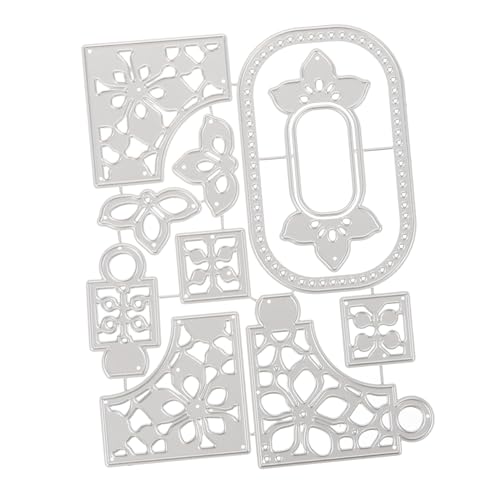 VILLFUL Metallstanzen Zum Basteln Stanzformen Für Kartenherstellung Scrapbooking Diy-projekte Aus Kohlenstoffstahl Robust Und Langlebig von VILLFUL