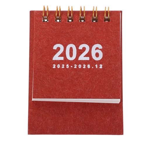 VILLFUL Mini Tischkalender Stehender Flip-kalender Chinesischer Kalender Staffelei Kalender Kalenderverzierung Monatskalender Für Den Täglichen Gebrauch 2026 Zeltkalender Papier VILLFUL Mini Tischkalender Stehender Flip-kalender Chinesischer Kalender Staffelei Kalender Kalenderverzierung Monatskalender Für Den Täglichen Gebrauch 2026 Zeltkalender Papier von VILLFUL