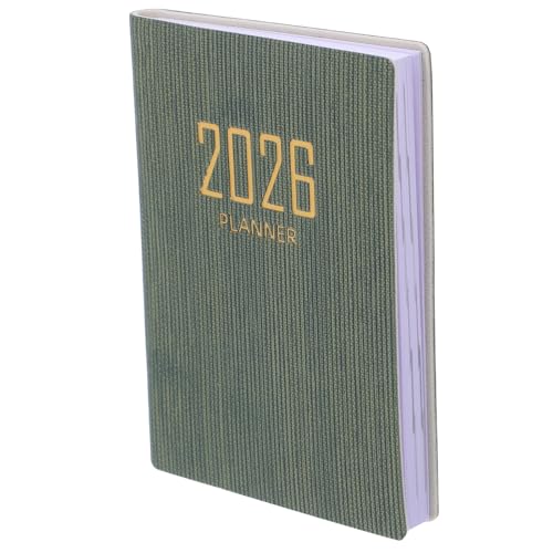 VILLFUL Monatlicher Taschenplaner: Taschenkalender 2026 mit Kunstledereinband – Wochenplaner, Notizblock, Tages-Organizer für Zeitmanagement, Schule, Büro VILLFUL Monatlicher Taschenplaner: Taschenkalender 2026 mit Kunstledereinband – Wochenplaner, Notizblock, Tages-Organizer für Zeitmanagement, Schule, Büro von VILLFUL
