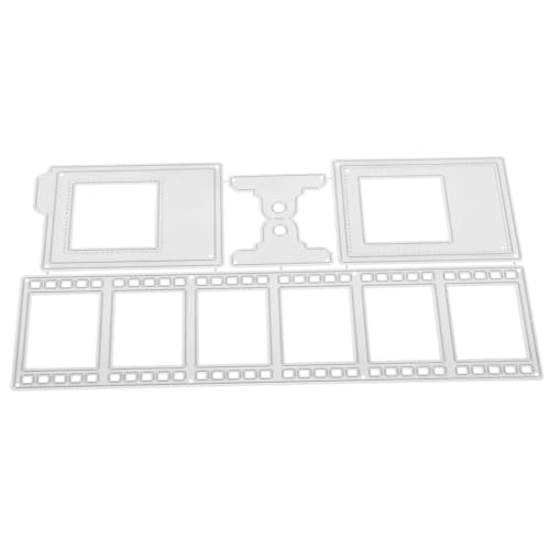 VILLFUL Multifunktionale Stanzform Fotofilmband aus Karbonstahl für DIY Kartengestaltung Scrapbooking Fotoalbum Bastelvorlagen zur Kreativen Papierverzierung VILLFUL Multifunktionale Stanzform Fotofilmband aus Karbonstahl für DIY Kartengestaltung Scrapbooking Fotoalbum Bastelvorlagen zur Kreativen Papierverzierung von VILLFUL