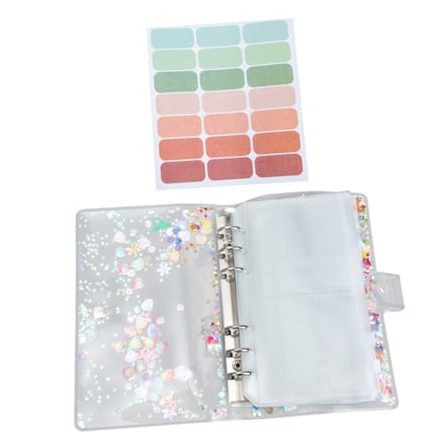 VILLFUL Multifunktionaler Geldorganizer Ringbuch mit Transparentem PVC Zipperfach Fächer Kartenfach Doppeltasche und Etiketten Haushaltsbuch für Budgetplanung und Sparchallenge VILLFUL Multifunktionaler Geldorganizer Ringbuch mit Transparentem PVC Zipperfach Fächer Kartenfach Doppeltasche und Etiketten Haushaltsbuch für Budgetplanung und Sparchallenge von VILLFUL