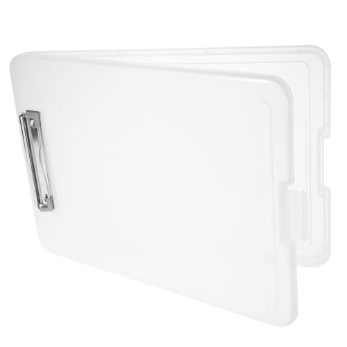VILLFUL Multifunktionales Clipboard mit Aufbewahrungsbox Tragbares Schreibbrett aus Robustem Büro Organizer Board für Dokumente und Akten Leicht und für Schule und Beruf von VILLFUL