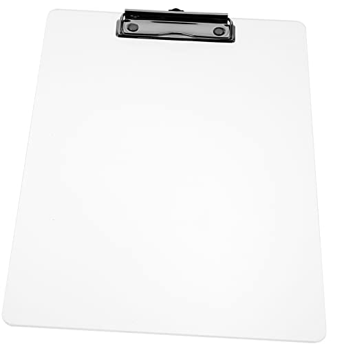 VILLFUL Ordnerbrett, Transparentes Klemmbrett, Schulbedarf, Aktenorganisation, Klemmbrett, Transparentes Klemmbrett, A4 Aktenbrett, A4 Aktenbrett, Transparentes Schreibpad von VILLFUL