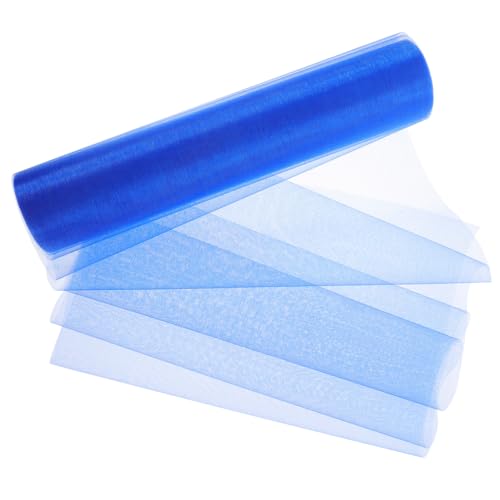 VILLFUL Organza Stoffrolle Vielseitiges Transparentes Tüll Dekorband in für Hochzeiten Partydeko DIY Bastelarbeiten und Geschenkverpackungen von VILLFUL