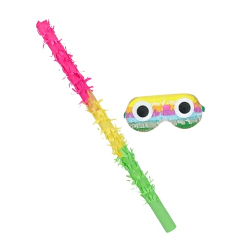 VILLFUL Party Pinata Stick und Augenbinde Leichtes Robustes Pinata Zubehör für Geburtstagsfeier Karneval Halloween und Erwachsene Kompakt und Tragbar Detailreich Verarbeitet VILLFUL Party Pinata Stick und Augenbinde Leichtes Robustes Pinata Zubehör für Geburtstagsfeier Karneval Halloween und Erwachsene Kompakt und Tragbar Detailreich Verarbeitet von VILLFUL