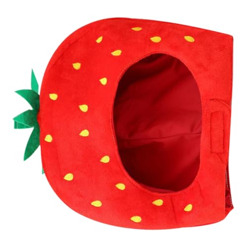 VILLFUL Partyhut Kostümhut Requisite Erdbeerhut Für Aufführung Erdbeerkopfbedeckung Fotografie Kostümkappen Party Erdbeerhut Cosplay Erdbeerhut Fotografie Kostümhüte VILLFUL Partyhut Kostümhut Requisite Erdbeerhut Für Aufführung Erdbeerkopfbedeckung Fotografie Kostümkappen Party Erdbeerhut Cosplay Erdbeerhut Fotografie Kostümhüte von VILLFUL