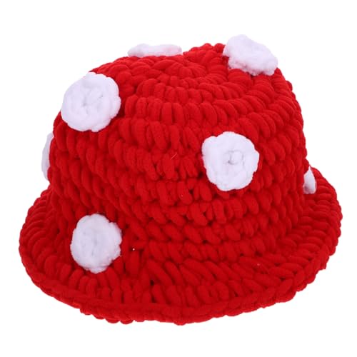 VILLFUL Pilzhut Partyhut Herren Winterhut Neuheitshut Partykappen Requisitenhut Ornament Halloweenhut Foto Requisitenhut Unisex Hut Bequemer Tragehut Einzigartige Hüte Männer Frauen von VILLFUL