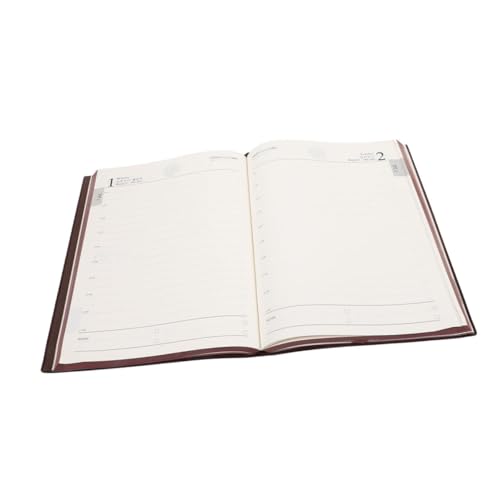 VILLFUL Planen Sie Diesen Kalender Tagesplaner Terminplaner-notizbuch Verschleißfestes Notizbuch Monatsplaner-organizer Schreibheft Bürobedarf von VILLFUL