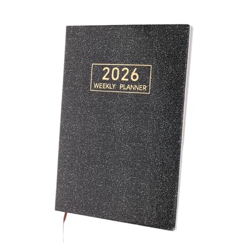 VILLFUL Planer Notizbuch mit PU Cover Wochen Monatskalender Datiertes Business Organizer für Studium Beruf und Reisen Kompakter Akademischer Taschenkalender VILLFUL Planer Notizbuch mit PU Cover Wochen Monatskalender Datiertes Business Organizer für Studium Beruf und Reisen Kompakter Akademischer Taschenkalender von VILLFUL