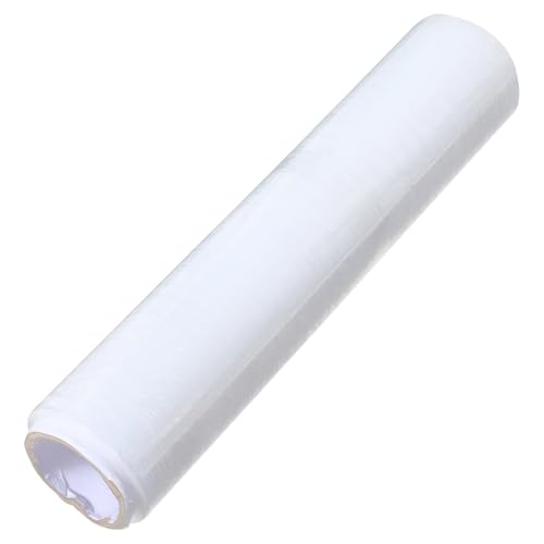 VILLFUL Rollenverpackungsfolie Lebensmittelfolie Kunststoffverpackungsfolie Geschenkband Stretchfolie Kunststoff Stretchfolie Verpackungsmaschine Folienverpackung Umzugsschutzfolie von VILLFUL
