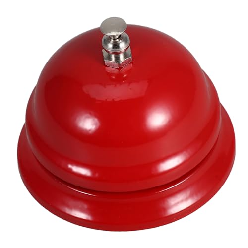 VILLFUL Rote Tischklingel Handdruck Serviceklingel aus Langlebiger Legierung für Restaurant Hotel Empfang Schnell Signalgebend Vielseitig Einsetzbar für Service Spiele und Versammlungen VILLFUL Rote Tischklingel Handdruck Serviceklingel aus Langlebiger Legierung für Restaurant Hotel Empfang Schnell Signalgebend Vielseitig Einsetzbar für Service Spiele und Versammlungen von VILLFUL