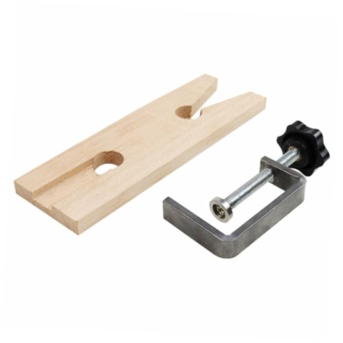 VILLFUL Schmuckwerkzeug Canting Tisch für Schmuckfixierung Robuster Holzbank Schleifwerkzeug mit Klemme zum Polieren und Bearbeiten von Gold und Silberschmuck VILLFUL Schmuckwerkzeug Canting Tisch für Schmuckfixierung Robuster Holzbank Schleifwerkzeug mit Klemme zum Polieren und Bearbeiten von Gold und Silberschmuck von VILLFUL