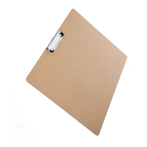 VILLFUL Schreibunterlage mit Metallclip Stabiles Klemmbrett für Büro und Hotel Vielseitiges Clipboard für Zeichnungen Dokumentenorganisation und Aktenablage Leicht Langlebig VILLFUL Schreibunterlage mit Metallclip Stabiles Klemmbrett für Büro und Hotel Vielseitiges Clipboard für Zeichnungen Dokumentenorganisation und Aktenablage Leicht Langlebig von VILLFUL