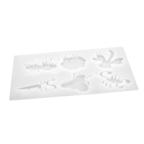 VILLFUL Silikon Schlüsselanhänger Gießform Fach Kreativform für Diy Anhänger Flexible Silikonform für Schlüsselanhänger Seifen Kerzen und Handwerksprojekte von VILLFUL