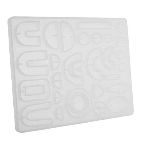 VILLFUL Silikon Schmuckform Ohrring Anhängerform für Epoxidharz Vielseitiges Silikon Gießform Flexible Resin Schmuckherstellung für DIY Anfänger Kreative Schmuckgestaltung von VILLFUL