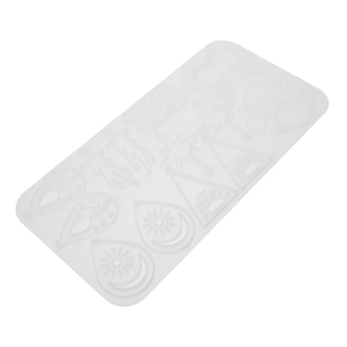 VILLFUL Silikon Schmuckformen für Epoxidharz Schmuckherstellung Flexible Resin Formen mit Geometrischen Anhängern Mond Stern-designs für Ohrringe Schlüsselanhänger und DIY Anhänger von VILLFUL