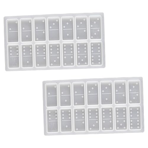 VILLFUL Silikonform Für Epoxidharz Domino-gussformen Kristall-domino-anhängerform Schmuckherstellung Diy-silikonformen von VILLFUL