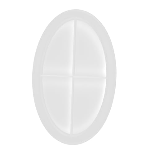 VILLFUL Silikonform für Schmucktray Wiederverwendbare Diy Gießform für Harz Bastelprojekte und Kreative Dekorationen für Tischgestaltung von VILLFUL