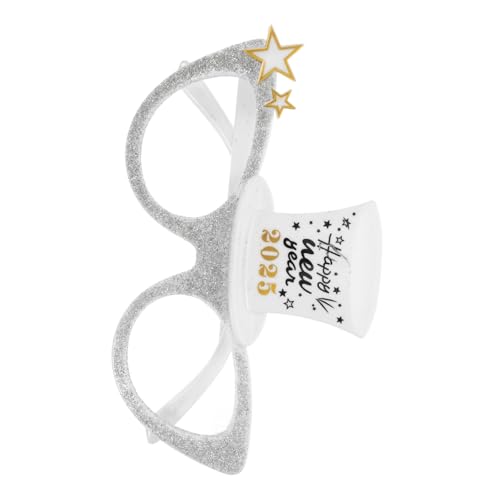 VILLFUL Silvester Partybrille Katzenrahmen Silber Glitzernde Foto Requisite Leicht Tragbar Lustige Neujahrsaccessoires Für Festival Bühnenparty VILLFUL Silvester Partybrille Katzenrahmen Silber Glitzernde Foto Requisite Leicht Tragbar Lustige Neujahrsaccessoires Für Festival Bühnenparty von VILLFUL
