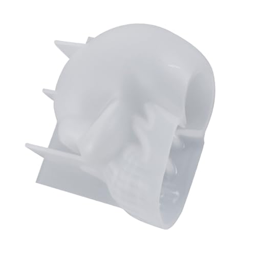 VILLFUL Skull Silikonform für Diy Kerzen Halloween Dekoration Aromatherapie Gießform Kompatibel mit Wachs und Epoxidharz Hochwertigem Einfach zu Verwenden von VILLFUL