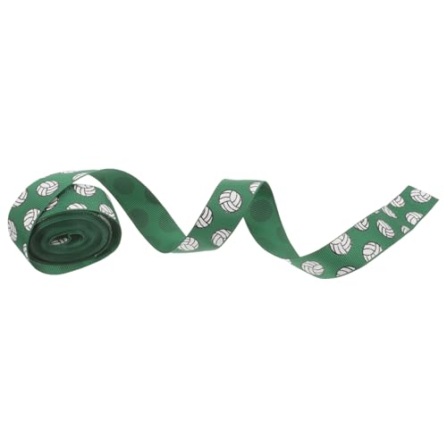 VILLFUL Sportliches Ribbon in Dunkelgrün Polyester Geschenkband mit Glatter Oberfläche Vielseitig für Geschenkverpackung DIY Dekoration Haaraccessoires und Bastelprojekte Geeignet von VILLFUL