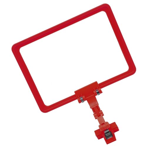 VILLFUL Supermarkt Etikett, Supermarkt Zubehör, Einzelhandelsetikett, Korb Etiketten Clip, Display Halter, Etikettenhalter, Korb, Behälter Etiketten Display Ständer Für Etikettenständer, von VILLFUL