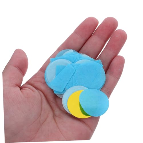 VILLFUL Teiliges Gender Reveal Konfetti Rundes Rosa und Blaues Papierkonfetti Umweltfreundlich Vielseitig für Babyparty Dekoration Einfache Nachhaltige Tischstreudeko von VILLFUL